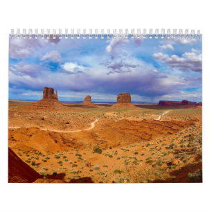 2025 Fotos alle vier Jahre nach Westen Kalender