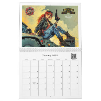 2025 Frauen im Kalender von Cannon