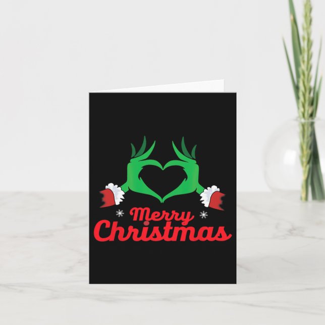 2025 Frohe Weihnachten Karte (Vorderseite)