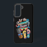 2025 Gelassen Sommerurlaub 2025 Samsung Galaxy Hülle<br><div class="desc">2025 Lass Der Sommer beginnt 2025 Sommerferien Beach Reisen</div>