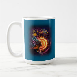 2025 Greensboro Sommer Solstice Fest Blau des Ozea Kaffeetasse