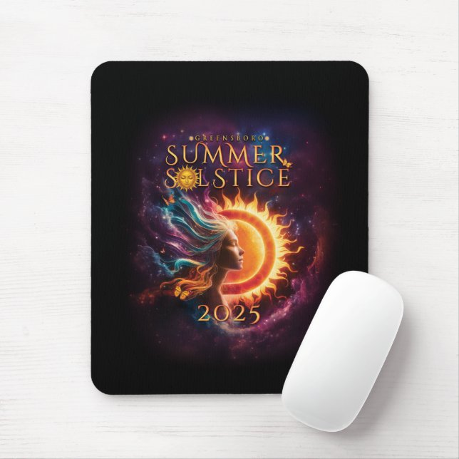 2025 Greensboro Sommerfestival Mousepad (Mit Mouse)