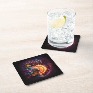 2025 Greensboro Summer Solstice Festival Souvenir Rechteckiger Pappuntersetzer