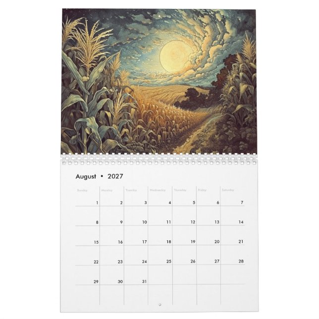 2025 Heidentyp Kalender (Aug 2027)