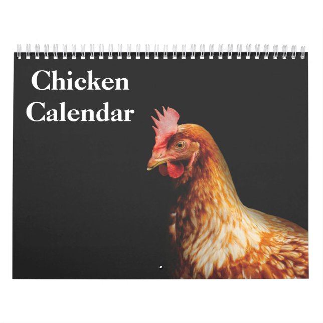 2025 Hühnerhenne Kalender (Titelbild)