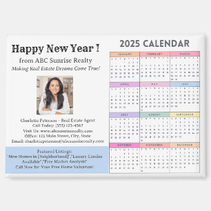 2025 Immobilienkalender Magnet