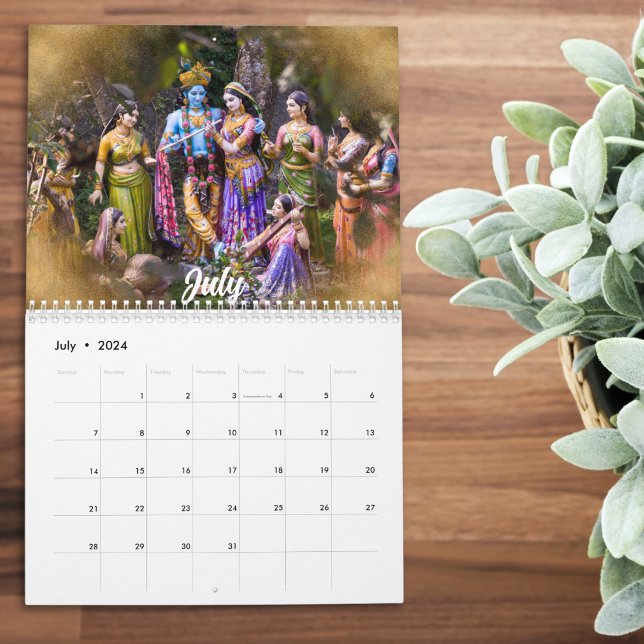2025 Indian Hindu Deities Idol Gayatri Mantra Kalender (Von Creator hochgeladen)