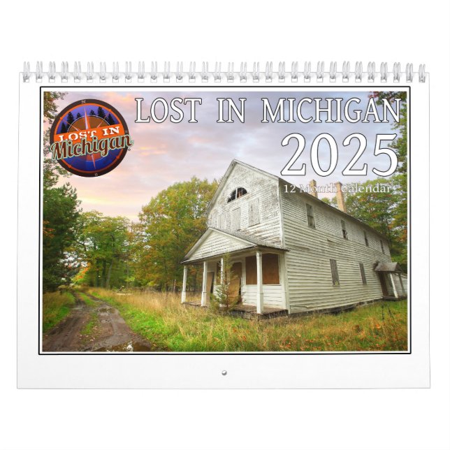 2025 ist im Michigan-Mauerkalender verloren Kalender (Titelbild)