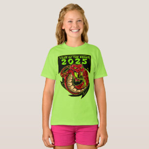 2025 JAHR DER chinesischen SNAKE Neues Jahr Gesche T-Shirt