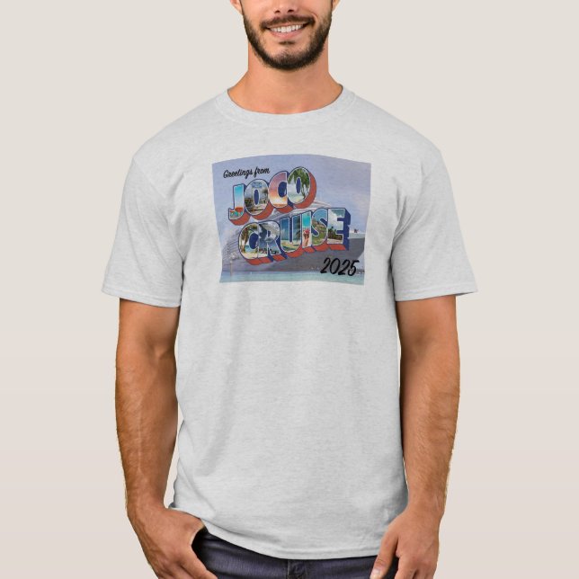 2025 JoCo fahrzeugseitige Postkarte T-Shirt (Vorderseite)