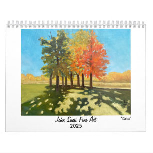 2025 John Suess Fine Art Wall Calendar Kalender