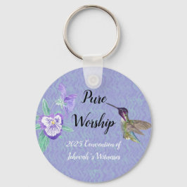 2025 JW convention with name customize Schlüsselanhänger