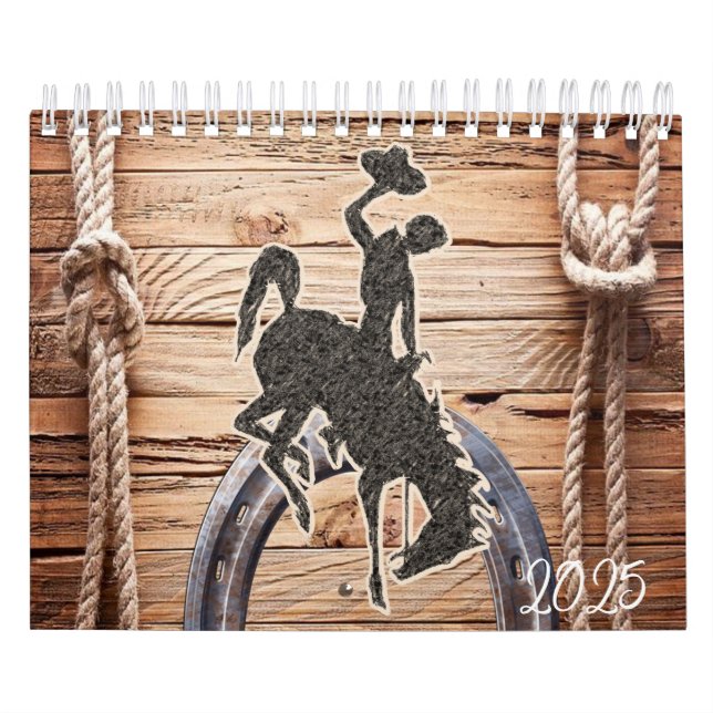 2025 Kalender Cowboy Country Männer (Titelbild)