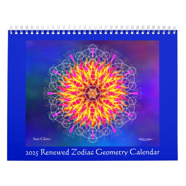 2025 Kalender der geometrischen Geometrie (Titelbild)
