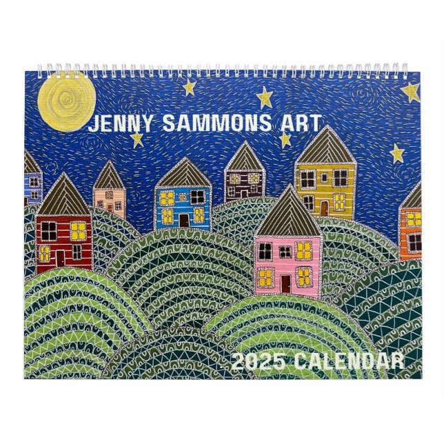 2025 Kalender Jenny Sammons Art (Titelbild)