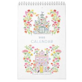 2025 Kalender / Kleine 11"h x 7"w/Single-Seite