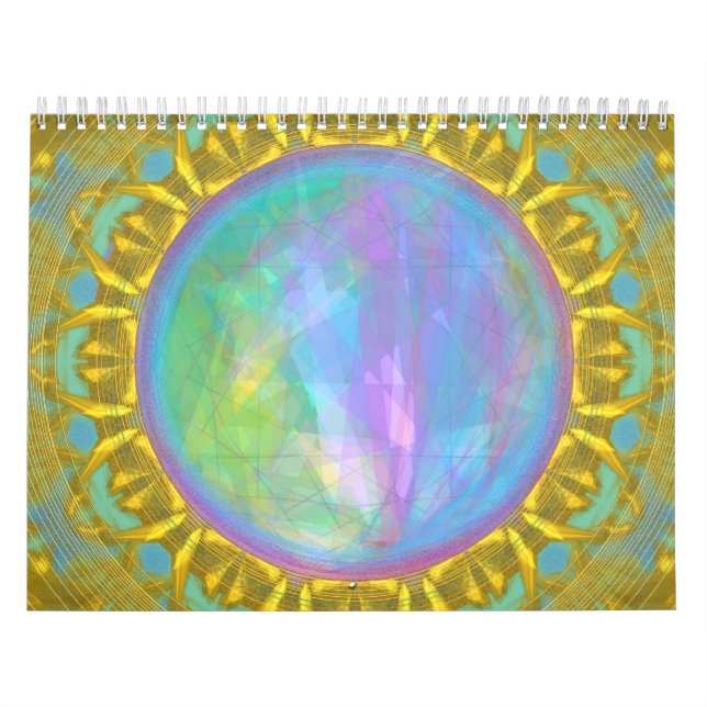 2025 Kalender Lightcode Mandala (TM) (Titelbild)