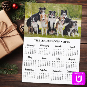 2025 Kalender Magnet Haustier Hund Custom Foto Car