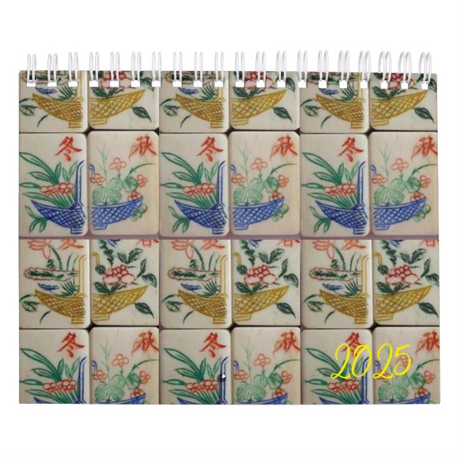 2025 Kalender Mahjong (Titelbild)