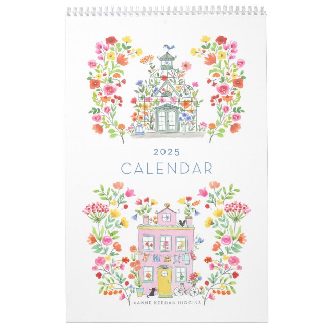 2025 Kalender / Mittel 17 Zoll x 11 Zoll, Single (Titelbild)