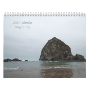 2025 Kalender - Reise nach Oregon