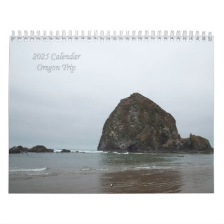 2025 Kalender - Reise nach Oregon