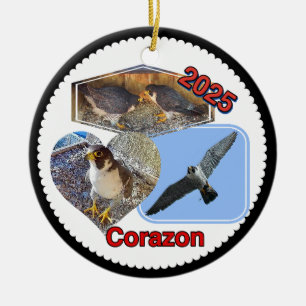2025 Keramik-Kreis-Ornament Corazon Keramik Ornament