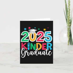 2025 Kinder-Graduate Kindergarten Abschluss 2025 Karte