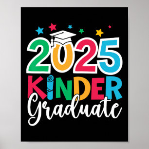 2025 Kinder-Graduate Kindergarten Abschluss 2025 Poster