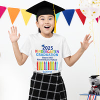 2025 Kindergarten Graduate Niedlich Crayon Custom