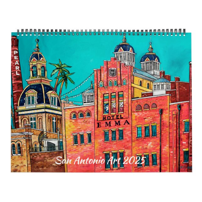 2025 Kunstzeitschrift San Antonio Kalender (Titelbild)