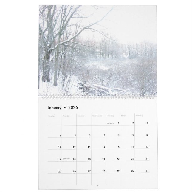 2025 Landschaft und Blumenkalender aller Jahreszei Kalender (Jan 2026)