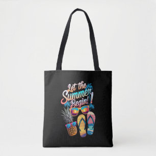 2025 Lass den Sommer beginnen 2025 Sommerferien Tasche