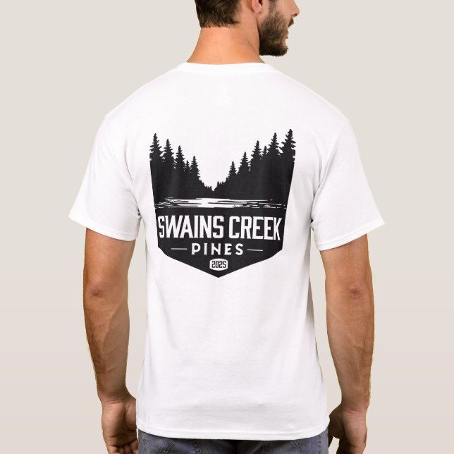 2025-Logo - Dunkles Logo - Rückseite T-Shirt (Rückseite)