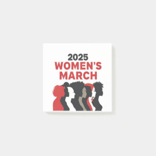2025 März Gleichstellung der Geschlechter Post-it Klebezettel