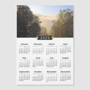 2025 Misty Appalachians Magnetkarte