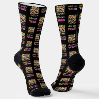 2025 mit neuen Träumen Socken