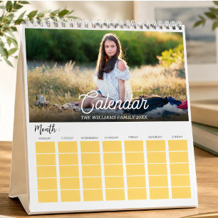 2025 Modern kreieren Sie Ihr eigenes Foto für Ihre Kalender