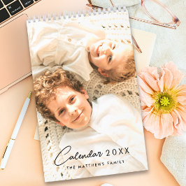 2025 Modernes Foto für Ihre Familie Kalender