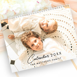 2025 Modernes Foto für Ihre Familie Kalender
