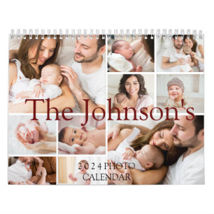 2025 Modernes Foto Kalender