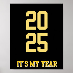 2025 MY YEAR Motivation Zitat Poster