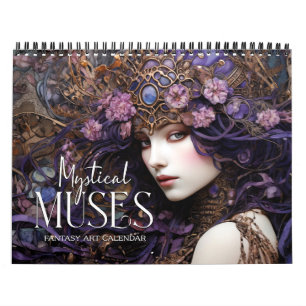2025 Mystical Muses Fantasy Art Calendar Kalender