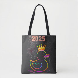 2025 Neon Duck Fireworks Celebration Tasche
