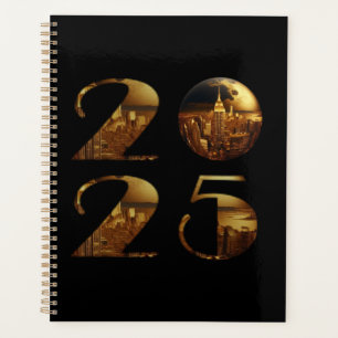 2025 Nouvel An-Gold-Ball-NYC Or-