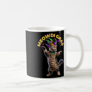 2025 passendes Herren Damen lustiges Meowdi Gras K Kaffeetasse