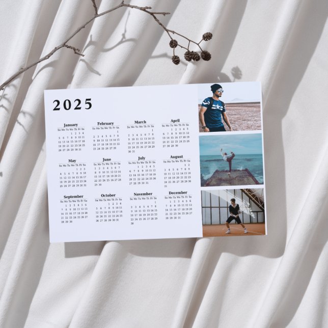 2025 Personalisierter Fotokalender Magnetkarte (Von Creator hochgeladen)