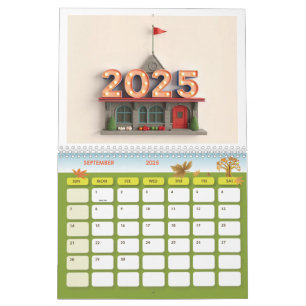 2025 Premium Wall Calendar - Stilvoll und funktion Kalender