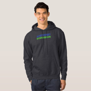 2025:RESET/2026:BEGIN Herren-Hoodie Hoodie