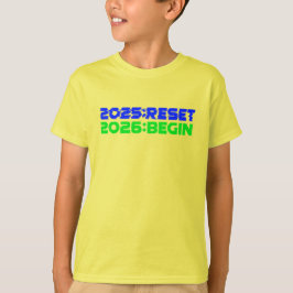 2025:RESET/2026:BEGIN Kinder T-Shirt